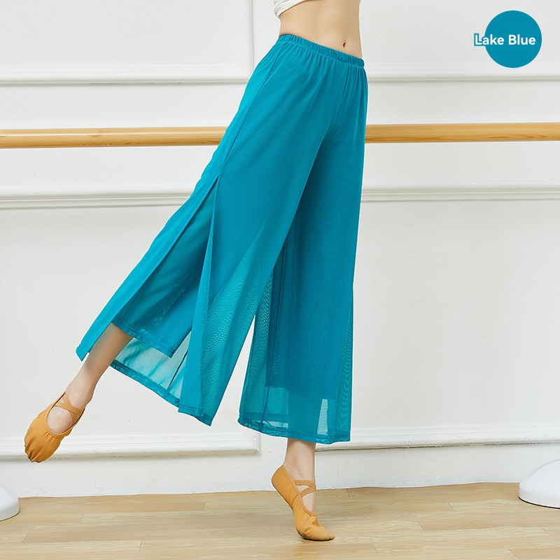 Chiffon Split Leg Beach Trousers  |  Womens Swimwear Clothing Swimwear