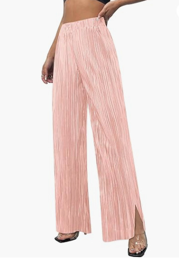 Crinkle Velvet Tailored Flared Trousers  |  Womens Pants & Jeans Clothing Pants & Jeans