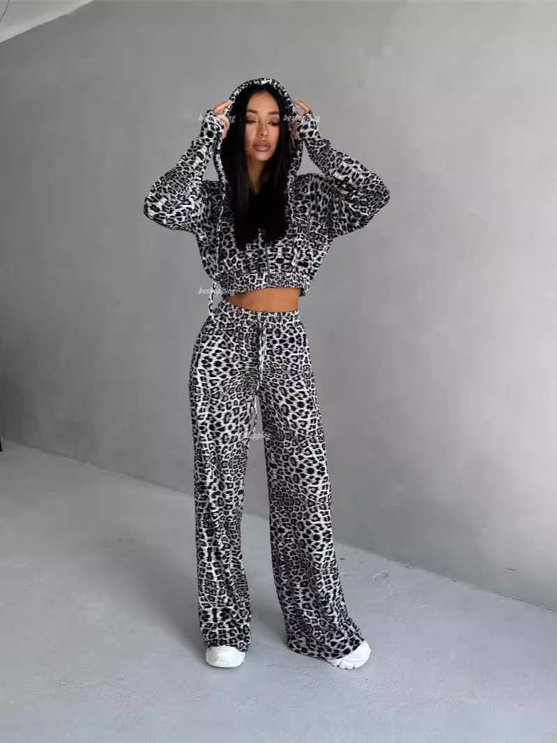 Leopard Print Baggy Jean  |  Womens Pants & Jeans Clothing Pants & Jeans