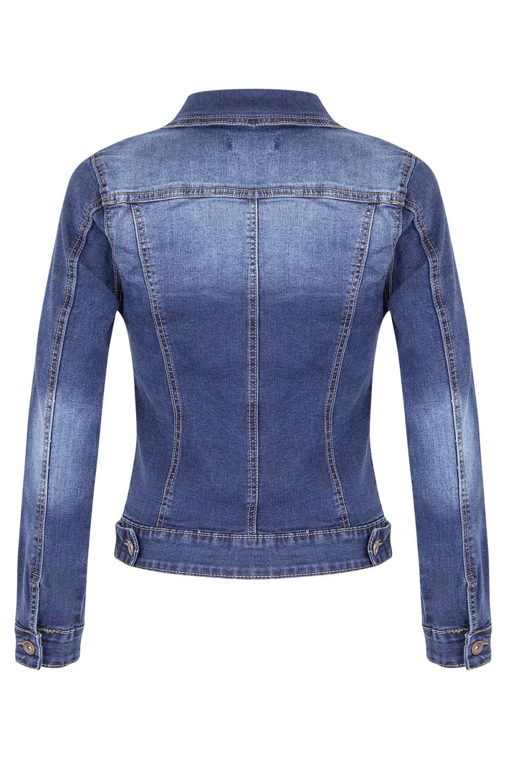 Panelled Denim Jacket  |  Womens Jackets Clothing Jackets