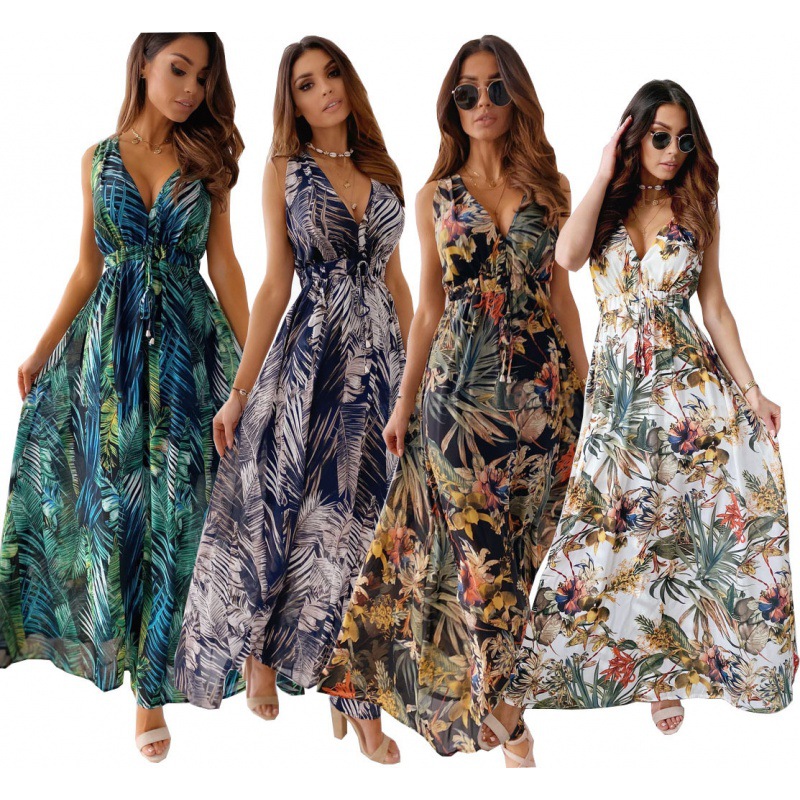 Paradise Winds Tropical Midi Dress  |  Womens Dresses Clothing Dresses