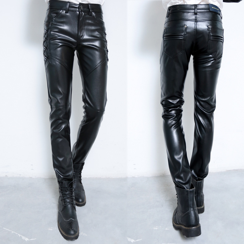 Split Front Faux Leather Pants  |  Womens Pants & Jeans Clothing Pants & Jeans