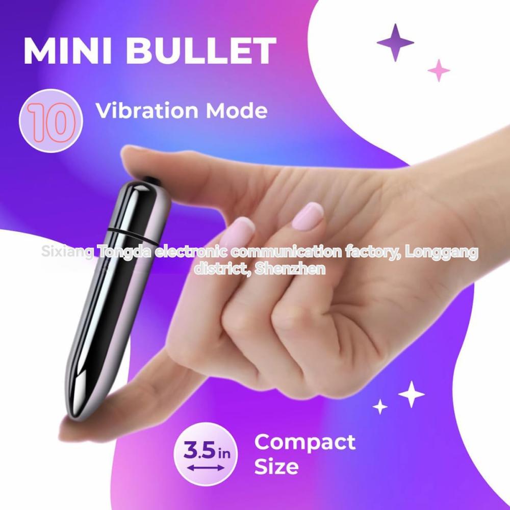 Tapered 7-Speed Mini Bullet Vibrator Sex Toy  |  Womens Sex Toys & Accessories Accessories Sex Toys & Accessories